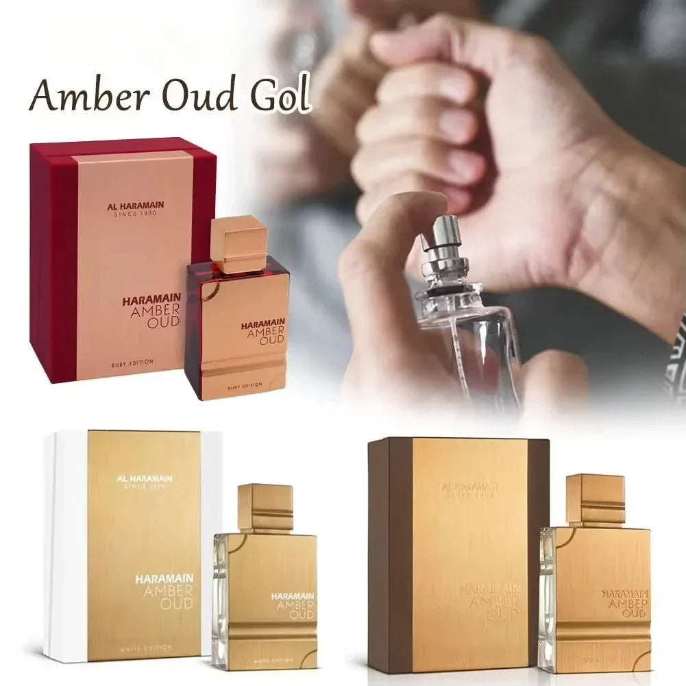 Best Perfume 60ml Amber Gold Unisex Luxury Woody Fragrance Luxury Women And Men Spray Parfum