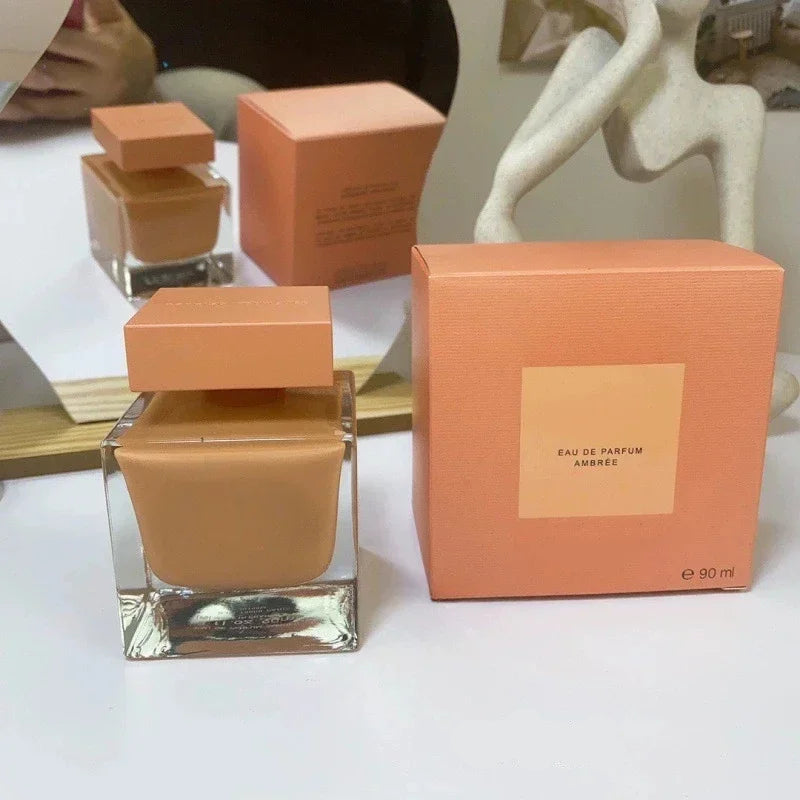 90ml Brand Women Perfume Long Lasting Woody Floral Eau de Parfum EDP Pure Musk Extract Women's Everyday Essential Perfume Gift